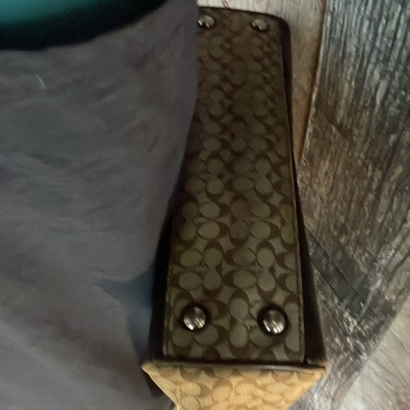 Coach 19920 Legacy Signature Striped Rory Satchel *Vintage EUC* - Picture 8 of 14